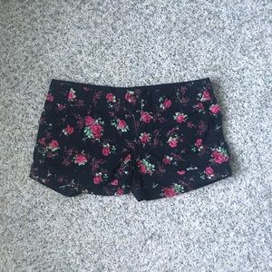 Strawberry Floral Shorts